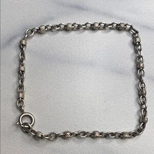 Elegant Silver Chain Bracelet‎
